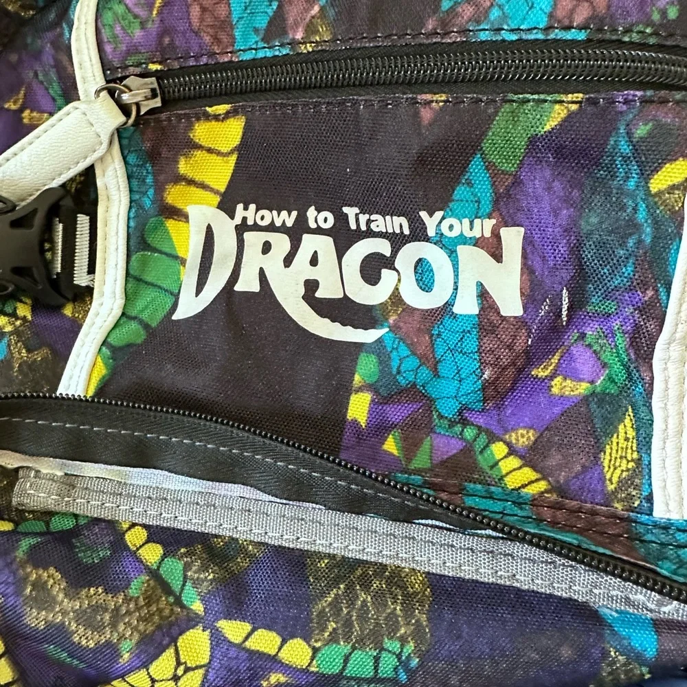 Aolida 1975 Limited Edition How To Train Your Dragon School Backpack Bag